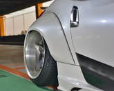 Nissan 370Z Sport Touring Base Fairlady Z Z34 Pre-Facelift 2009 2010 2011 & 370Z Sport Touring Base Fairlady Z Z34 Facelift 2012 2013 2014 2015 2016 2017 2018 2019 2020 & Nismo V1 2009 2010 2011 & Nismo V2 2012 2013 2014 2015 2016 2017 2018 2019 2020 with Aftermarket Parts - WEBERSPORT Style Rear Arches Carbon Fiber / FRP from EPR USA